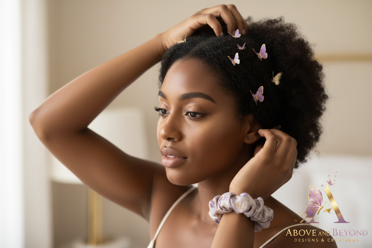 Hair Accessories with Logo