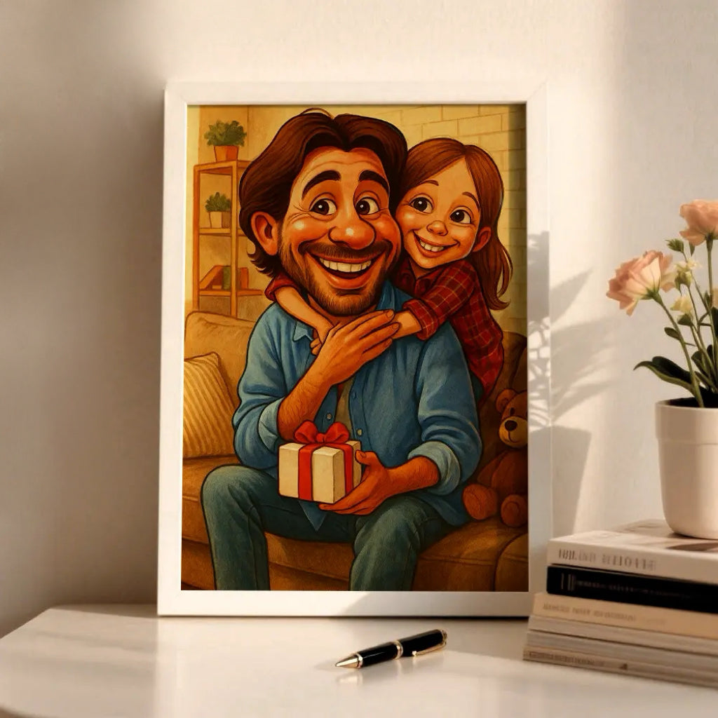 Photo Frame Art Gift – Elegant Display Frame (No Custom Photo Included)