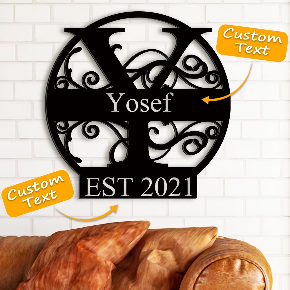 Custom Family Name Decor Last Name Sign Best Wedding Gift for Your Loved Ones